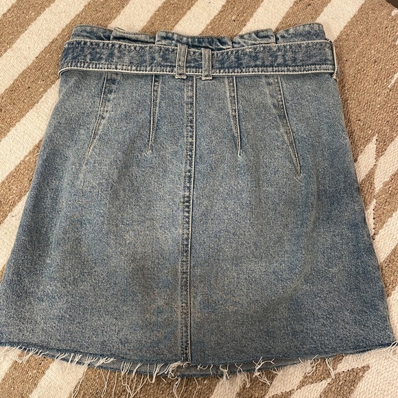 Free People jean skirt size 24 - Picture 6 of 6